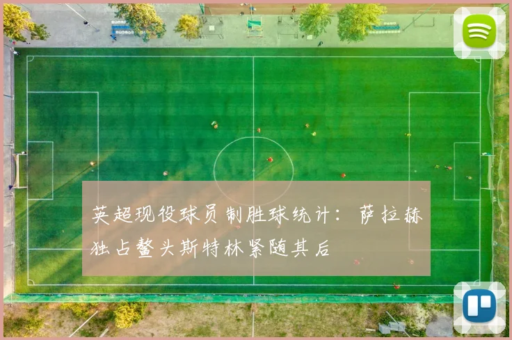 英超现役球员制胜球统计：萨拉赫独占鳌头斯特林紧随其后